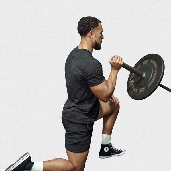 Barbell Single-Arm Landmine Press - Exercise Guide | Motra