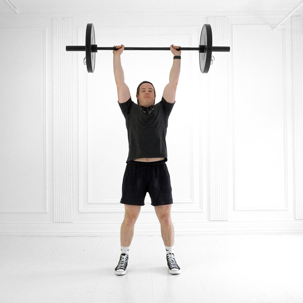 Barbell Power Clean and Press - Exercise Guide | Motra