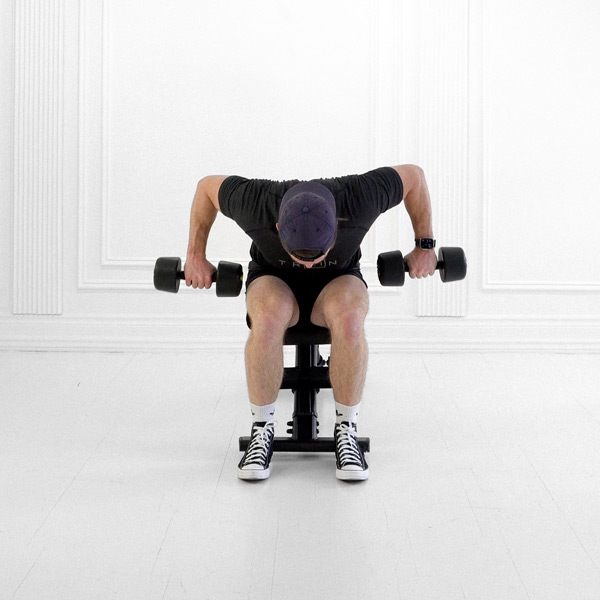 Dumbbell Rear Delt Row - Exercise Guide | Motra