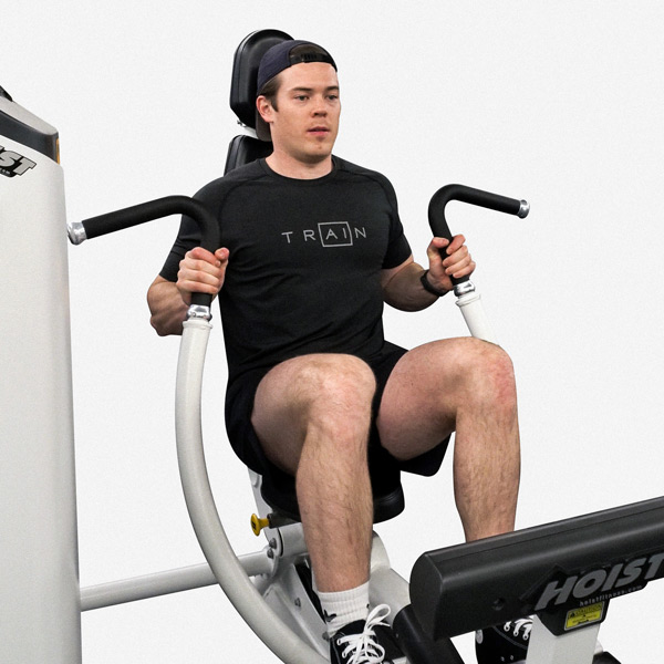 Machine Hammer-Grip Seated Chest Press - Exercise Guide | Motra