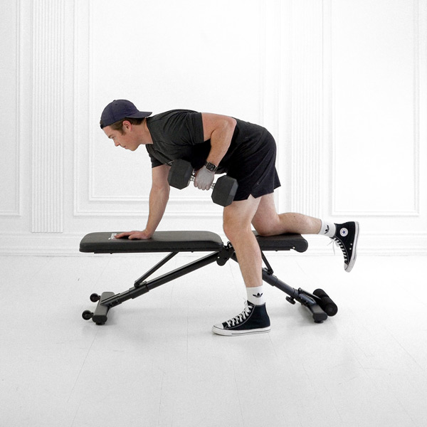 Dumbbell Single-Arm Row - Exercise Guide | Motra