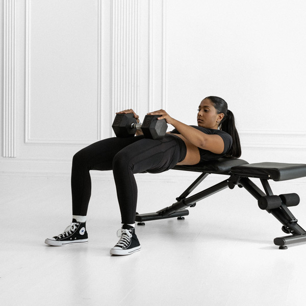 Dumbbell Hip Thrust - Exercise Guide | Motra