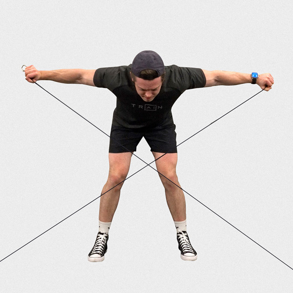 Cable Bent Over Rear Delt Fly - Exercise Guide | Motra