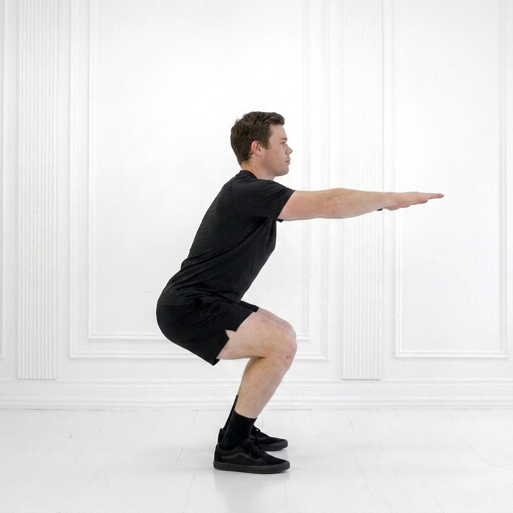 Held Squat - Exercise Guide | Motra
